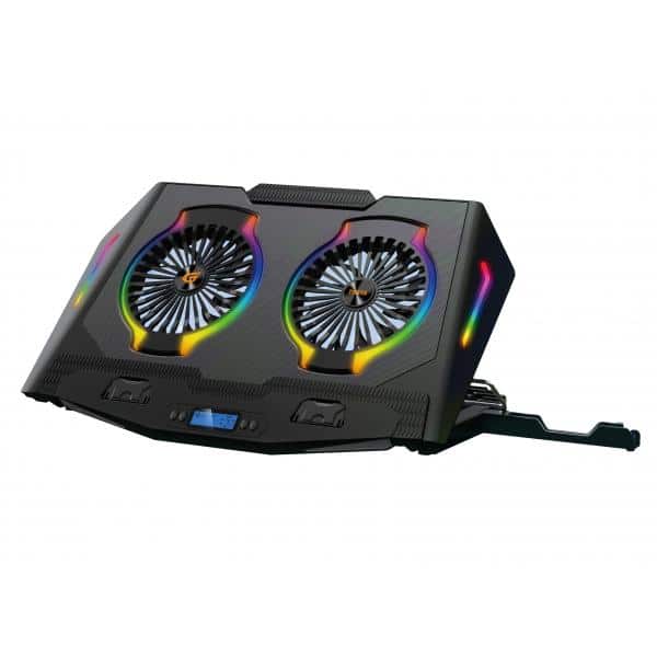 Conceptronic THYIA02B laptop cooling pad 43,2 cm (17") Zwart - Afbeelding 2