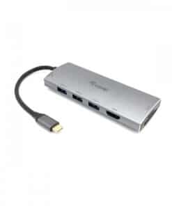 Equip USB-C 7 in 1 multifunctionele adapter, HDMI, USB 3.0, TF/MICRO SD, 60W USB PD - Afbeelding 2
