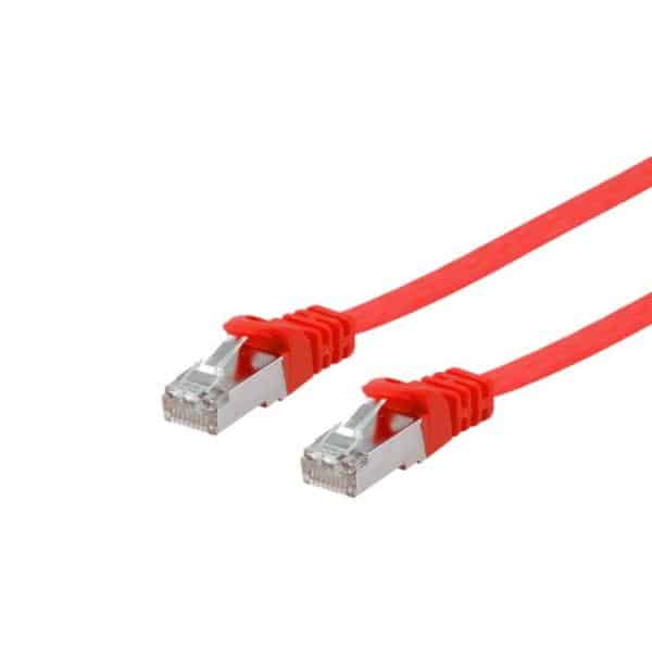 Equip 60762207101 Cat.6A U/FTP Flat Patch Cable, 3.0m, Red, 3 m, Cat6a, RJ45, Red - Afbeelding 4