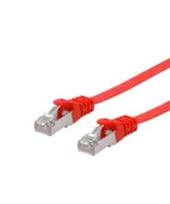 Equip 60762607101 Cat.6A U/FTP Flat Patch Cable, 10.0m, Red, 10 m, Cat6a, RJ45, Red - Afbeelding 4