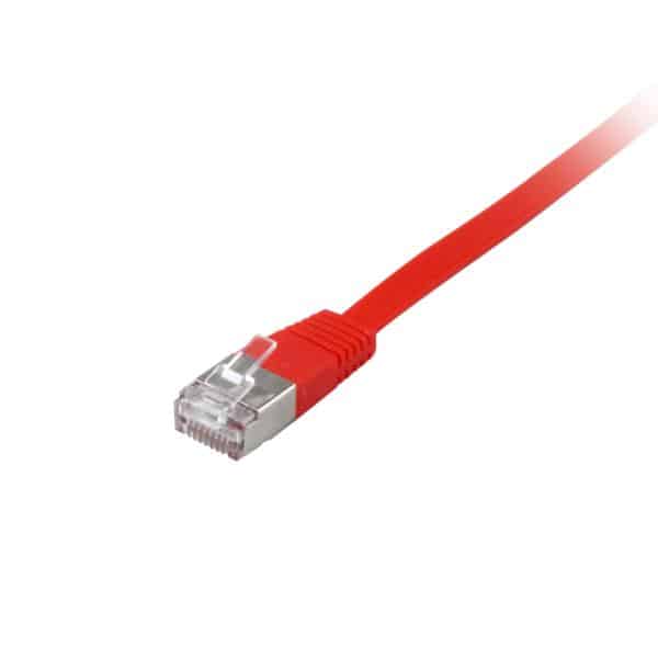 Equip 60762607101 Cat.6A U/FTP Flat Patch Cable, 10.0m, Red, 10 m, Cat6a, RJ45, Red - Afbeelding 5