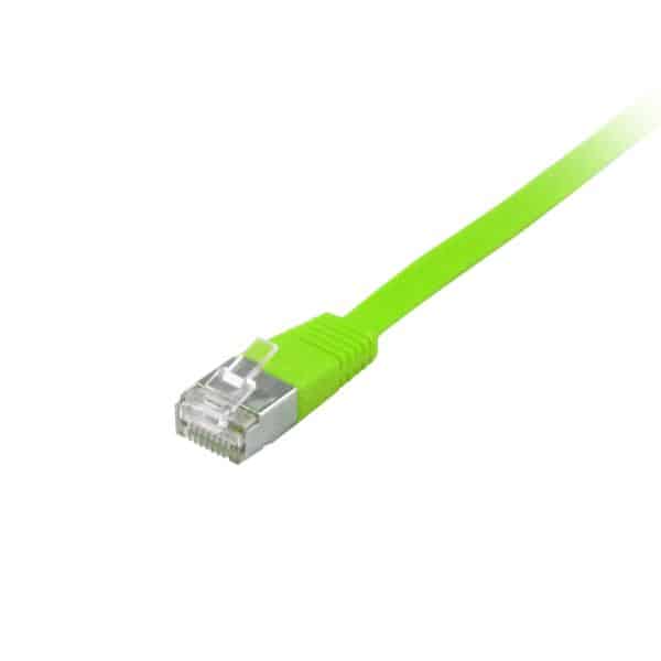Equip 60764107101 Cat.6A U/FTP Flat Patch Cable, 2.0m, Green, 2 m, Cat6a, RJ45, Green - Afbeelding 4