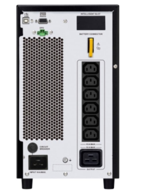 APC Easy-UPS On-Line SRV3KI-E - Noodstroomvoeding 6x C13, 1x C19, USB, 3000VA Stekkerdoos - Afbeelding 2