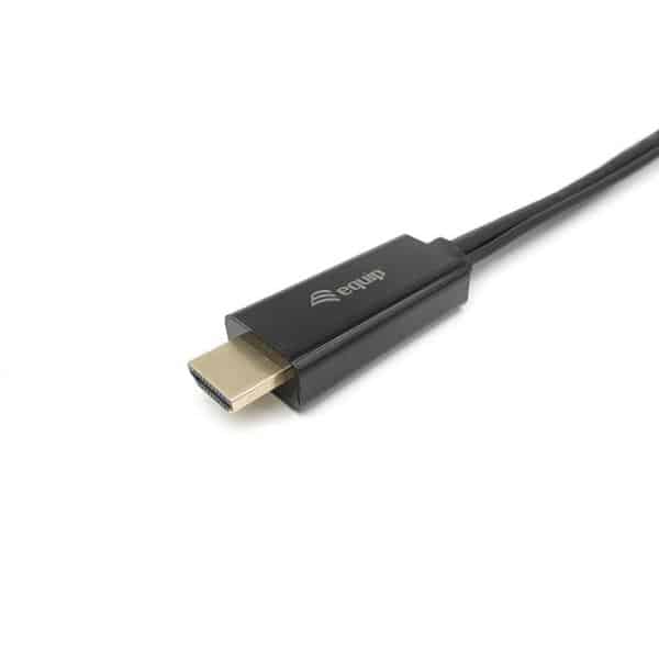 Equip 119039 video kabel adapter 0,15 m HDMI Type A (Standaard) DisplayPort Zwart - Afbeelding 4