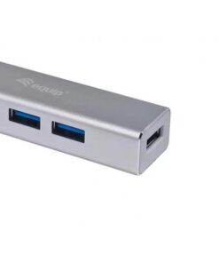 Equip 128958 interface hub USB 3.2 Gen 1 (3.1 Gen 1) Type-C 5000 Mbit/s Zilver - Afbeelding 5