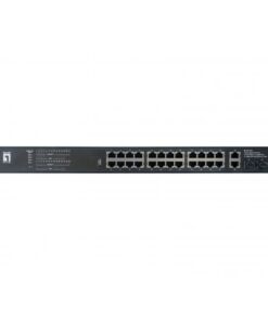 LevelOne GEP-2821 netwerk-switch Unmanaged Gigabit Ethernet (10/100/1000) Power over Ethernet (PoE) 1U Zwart - Afbeelding 6