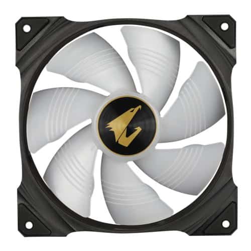 GIGABYTE AORUS 140 ARGB Universeel Ventilator 14 cm Zwart, Wit 1 stuk(s) - Afbeelding 2