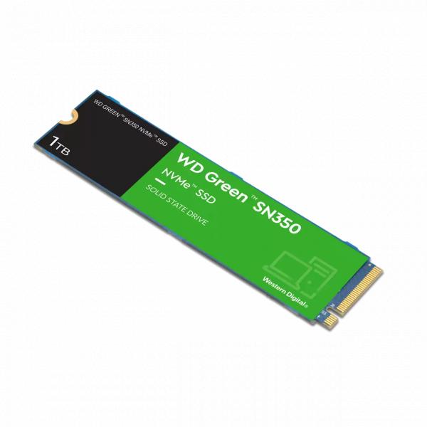 Western Digital WDS100T3G0C SN350 Green SSD, 1 TB, M.2 NVMe, QLC, 3200/ 3000 MB/s - Afbeelding 3