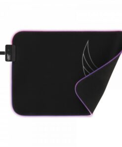 L33T Gaming 160405 Karlvagn RGB Gaming mousepad, Medium-size, Fast surface. 355 x 255 x 3 mm, Black - Afbeelding 2