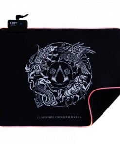 L33T Gaming 1830145 Assassin"s Creed RGB Mousepad (M) 355 x 255 x 3 mm - Afbeelding 4