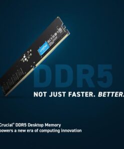 Crucial CT8G48C40U5 DIMM Memory, 8 GB, DDR5, 4800 Mhz, CL40, 1.1v - Afbeelding 2