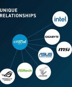 Crucial CT8G48C40U5 DIMM Memory, 8 GB, DDR5, 4800 Mhz, CL40, 1.1v - Afbeelding 3