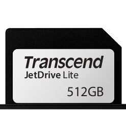 Transcend TS512GJDL330 JetDrive Lite 330 Expansion card for MAC, 512 GB, 95/ 85MB/s