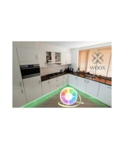 WOOX R5149 Smart LED Strip Kit + Music Functions, Wi-Fi, 210 lm, 24 W, 3000K ~ 6500K, 1.5m - Afbeelding 3