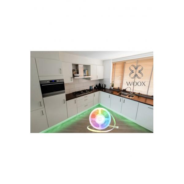 WOOX R5149 Smart LED Strip Kit + Music Functions, Wi-Fi, 210 lm, 24 W, 3000K ~ 6500K, 1.5m - Afbeelding 3