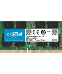 Crucial CT8G4SFRA32A Memory, DDR4, 8GB, SO-DIMM, 3200 Mhz, CL15