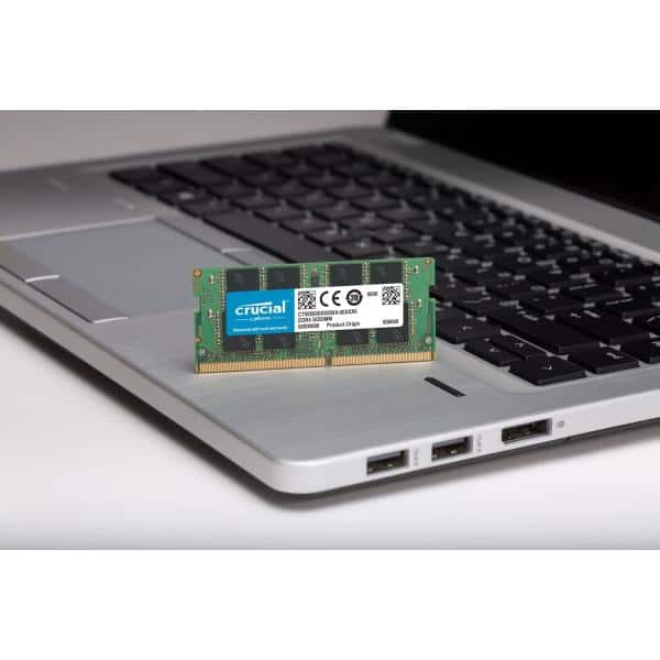Crucial CT16G4SFRA32A SO-DIMM, 16 GB, DDR4, 3200 Mhz, CL22, 260-pin - unbuffered - Afbeelding 3