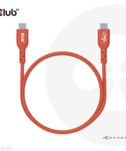 CLUB3D USB2 Type-C Bi-Directional USB-IF Certified Cable Data 480Mb, PD 240W(48V/5A) EPR M/M 1m / 3.23 ft - Afbeelding 3