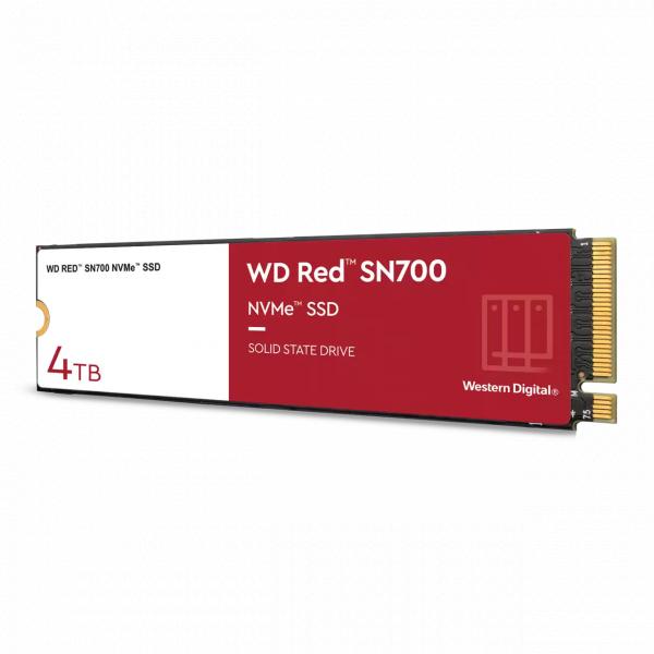 Western Digital WDS400T1R0C SN700 WD RED SSD, 4TB, PCIE GEN3, M.2 NVME, 3400 MB/s - Afbeelding 2