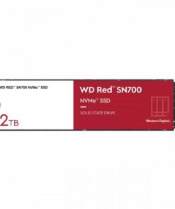 Western Digital WDS200T1R0C SN700 WD RED SSD, 2TB, PCIE GEN3, M.2 NVME, 3400 MB/s