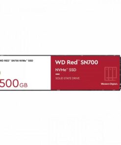 Western Digital WDS500G1R0C WD RED SN700 SSD, 500GB, PCIE GEN3, M.2 NVME, 3430 MB/s