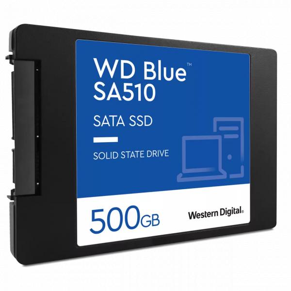 Western Digital WDS500G3B0A BLUE SSD, 500GB, 2.5", SATA3, 3D, 560/ 510 MB/s, 95000 / 84000 IOPS - Afbeelding 3