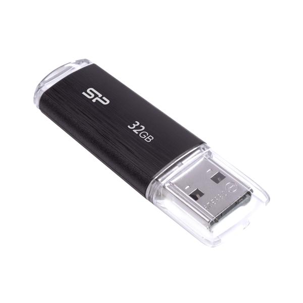 Silicon Power SP032GBUF2U02V1K U02 Ultima pendrive, usb 2.0, 32GB, Black - Afbeelding 2