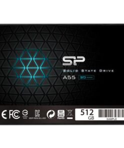 Silicon Power SP512GBSS3A55S25 Ace A55 SSD, 512GB, 7mm 2.5inch, 3D NAND, SLC Cache
