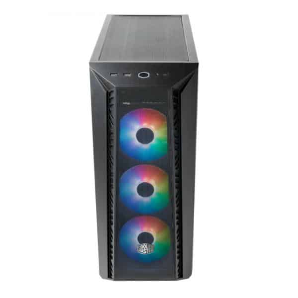 Cooler Master MB520-KGNN-S00 MasterBox 520 Mesh, Red, ATX, Midi, Edge-to-Edge transparent window - Afbeelding 2