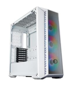 Cooler Master MB520-WGNN-S01 MasterBox 520 white, ATX, Midi-Tower, Edge-to-Edge transparent window - Afbeelding 4