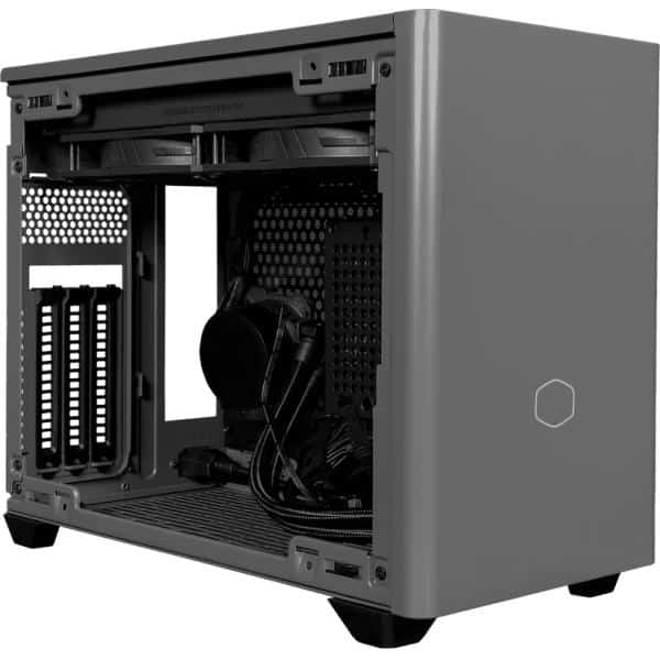 Cooler Master NR200P-MCNN85-SL0 MasterBox NR200P MAX Black/Gray, Mini-ITX, USB 3.2 Gen 1, 2x 2.5" - Afbeelding 5