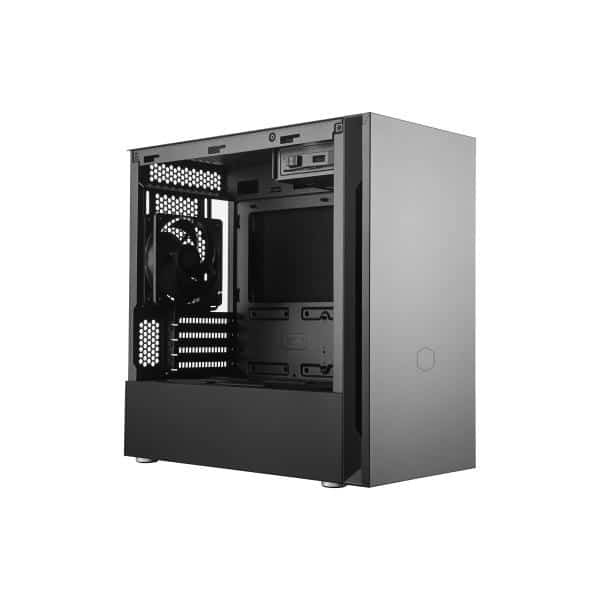 Cooler Master MCS-S400-KN5N-S00 Silencio S400 without TG Mini-Tower, mATX, 4x 2.5", 2x 120mm, Black - Afbeelding 2