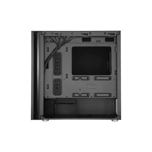 Cooler Master MCS-S400-KN5N-S00 Silencio S400 without TG Mini-Tower, mATX, 4x 2.5", 2x 120mm, Black - Afbeelding 5