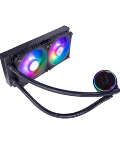 Cooler Master MLY-D24M-A23PZ-R1 PL240 Flux, 240mm radiator, 120mm x2, 0-2300 RPM ± 10%, RGB LED - Afbeelding 3