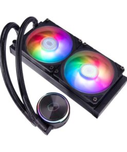 Cooler Master MLY-D24M-A23PZ-R1 PL240 Flux, 240mm radiator, 120mm x2, 0-2300 RPM ± 10%, RGB LED - Afbeelding 4