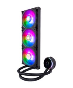 Cooler Master MLY-D36M-A23PZ-R1 PL360 Flux, 360mm radiator, 3x 120mm, 0-2300 RPM ± 10%, ARGB, Black - Afbeelding 2