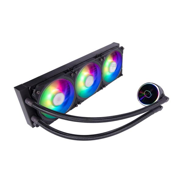 Cooler Master MLY-D36M-A23PZ-R1 PL360 Flux, 360mm radiator, 3x 120mm, 0-2300 RPM ± 10%, ARGB, Black - Afbeelding 3