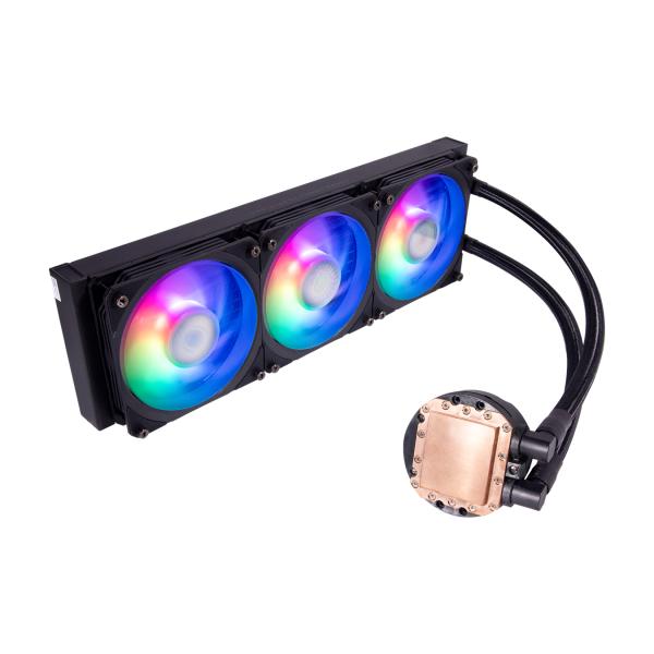 Cooler Master MLY-D36M-A23PZ-R1 PL360 Flux, 360mm radiator, 3x 120mm, 0-2300 RPM ± 10%, ARGB, Black - Afbeelding 5