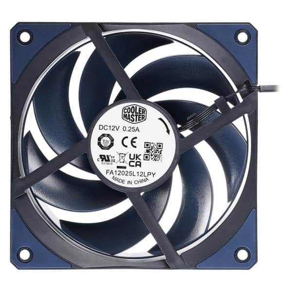 Cooler Master MFZ-M2NN-21NPK-R1 Mobius 120, 120 MM, 2400 RPM, 30 DBa, 75.2 CFM - Afbeelding 5