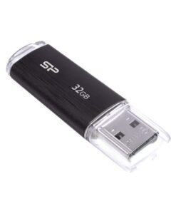 Silicon Power SP008GBUF2U02V1K Ultima U02, 8 GB, USB Type-A, 2.0, Cap, Black, Transparent - Afbeelding 2