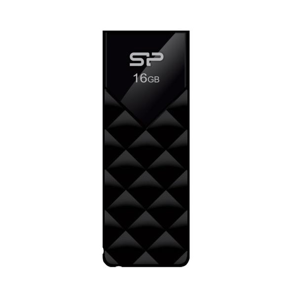 Silicon Power SP016GBUF2U03V1K Ultima U03, 16 GB, USB Type-A, 2.0, Slide, 13 g, Black - Afbeelding 3
