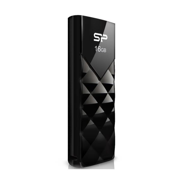 Silicon Power SP016GBUF2U03V1K Ultima U03, 16 GB, USB Type-A, 2.0, Slide, 13 g, Black - Afbeelding 4