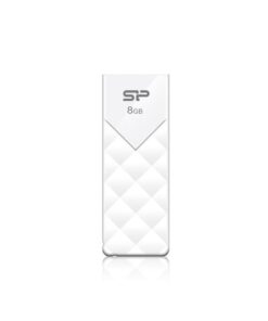 Silicon Power SP008GBUF2U03V1W Ultima U03 8GB, 8 GB, USB Type-A, 2.0, Slide, 13 g, White