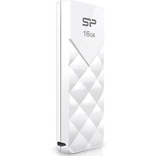 Silicon Power SP016GBUF2U03V1W Ultima U03, 16 GB, USB Type-A, 2.0, Slide, 13 g, White - Afbeelding 3