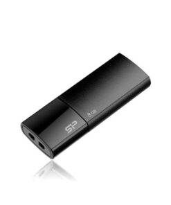 Silicon Power SP008GBUF2U05V1K Ultima U05, 8 GB, USB Type-A, 2.0, Cap, 9.2 g, Black
