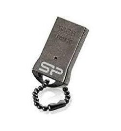 Silicon Power SP064GBUF2T01V1K Touch T01, 64 GB, USB Type-A, 2.0, Capless, 2.6 g, Black