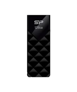 Silicon Power SP128GBUF3B03V1K Blaze B03, 128 GB, USB Type-A, 3.2 Gen 1 (3.1 Gen 1) Slide, Black
