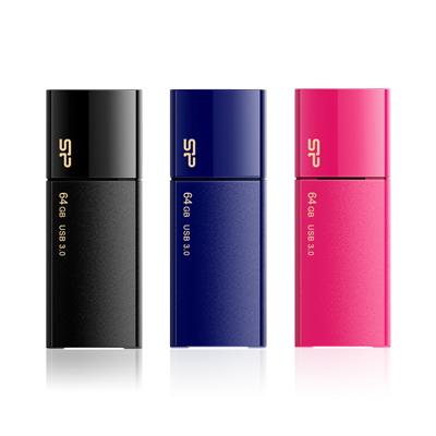 Silicon Power SP064GBUF3B05V1D Blaze B05 64GB, USB Type-A, 3.2 Gen 1, Slide, 9.2 g, Blue, Navy - Afbeelding 5
