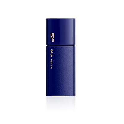 Silicon Power SP128GBUF3B05V1D Blaze B05, 128 GB, USB Type-A, 3.2 Gen 1, Slide, 9.2 g, Blue - Afbeelding 4