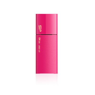 Silicon Power SP128GBUF3B05V1H Blaze B05, 128 GB, USB Type-A, 3.2 Gen 1, Slide, 9.2 g, Pink - Afbeelding 4